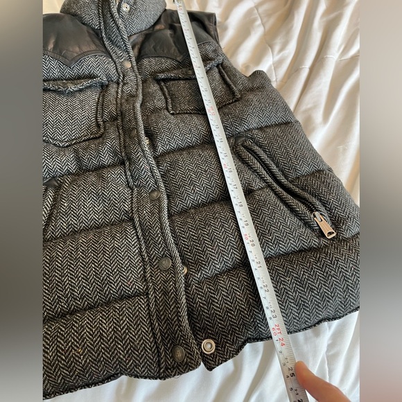 Penfield USA Collection STAPLETON WEED Black Tweed Down Vest Size Small - Picture 14 of 16